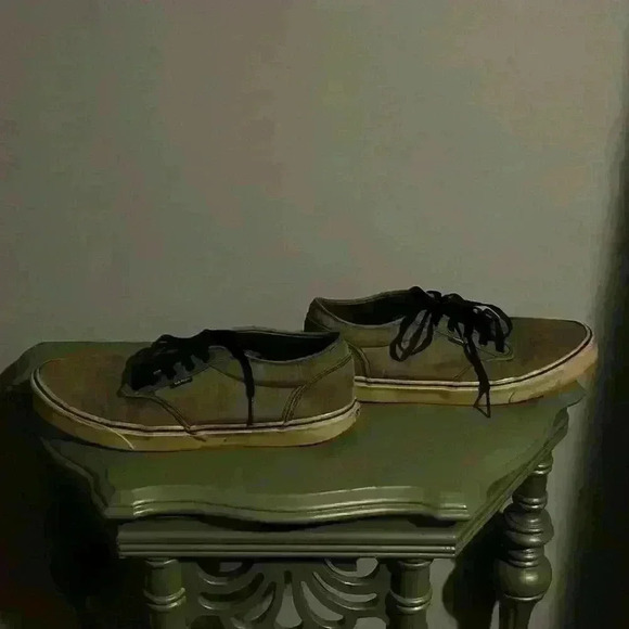 Vans sneakers, men’s size 13 gray cloth - Picture 5 of 6